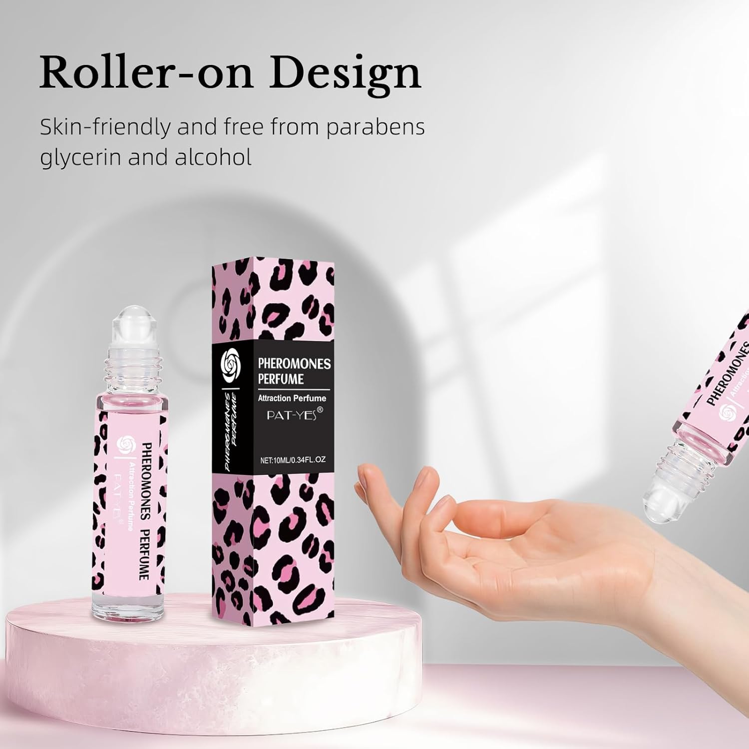 Pheromones Perfumes for Women,Long Lasting Roll on Perfume Oil 0.34 fl.oz (10ml)